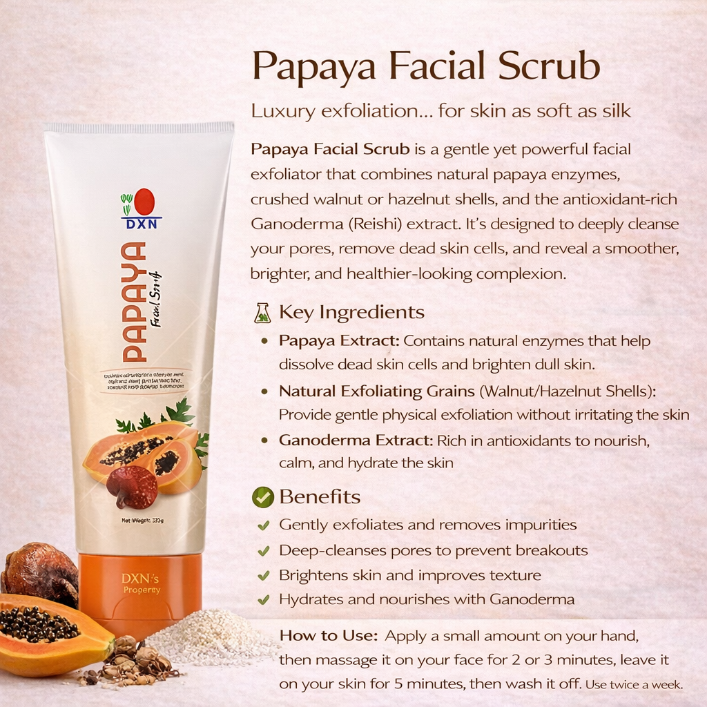 Papaya Facial Scrub