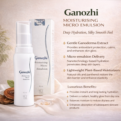 Ganozhi återfuktande emulsion